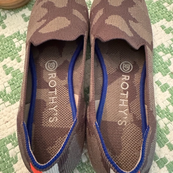Rothy's Shoes - Rothy's Brown Flats with Knit Design